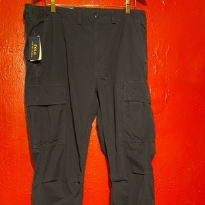 Polo Ralph Lauren NAVY BLUE Cargo Utility Chino Pants size 32X34